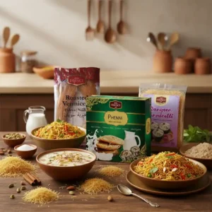 Vermicelli, Pheni & Kunafa Dough